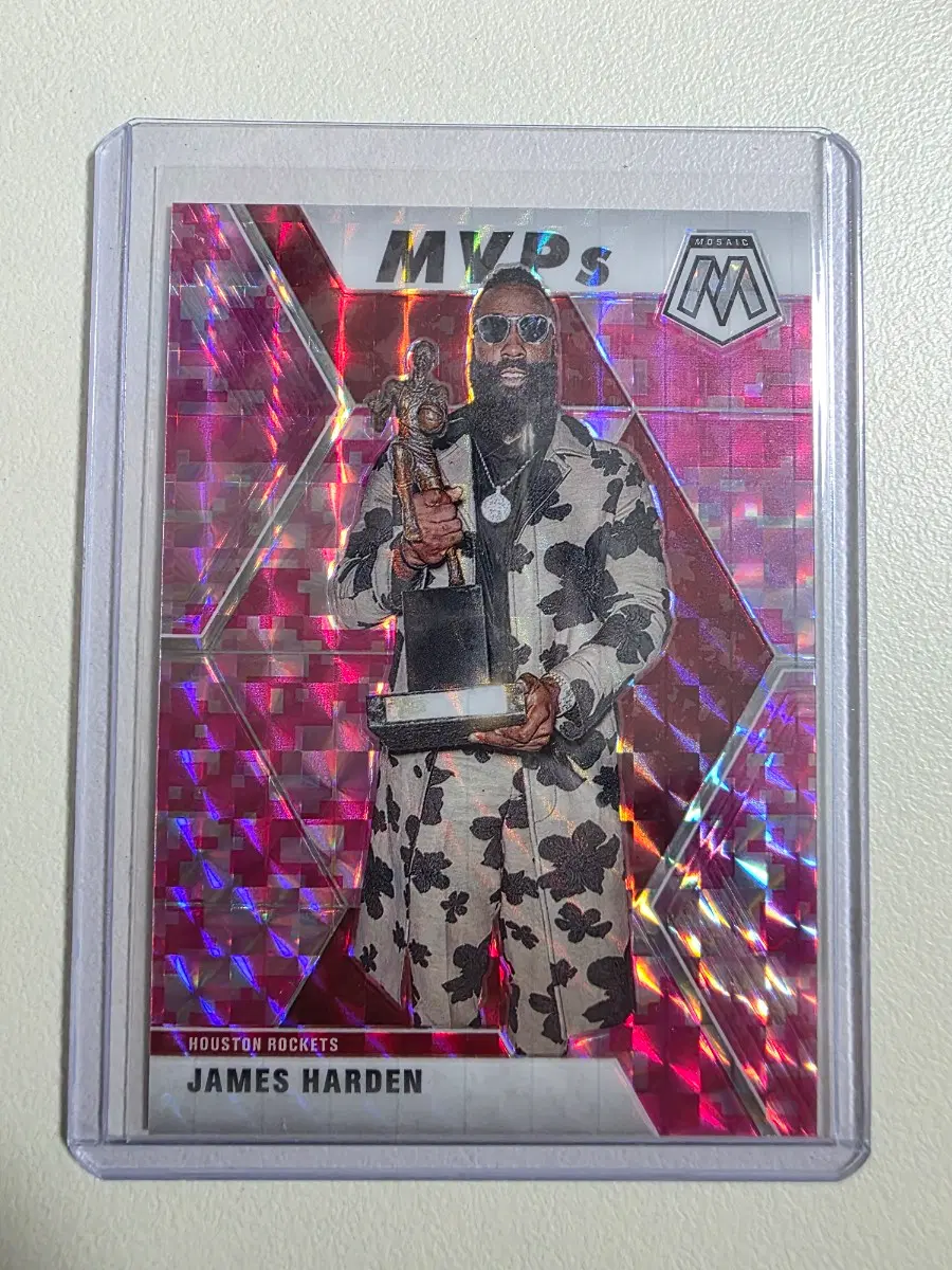 2019-20 nba 제임스 하든 MVP 핑크 카모 휴스턴로켓츠