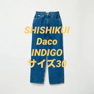 새상품급 SHISHIKUI Daco INDIGO 사이즈 30