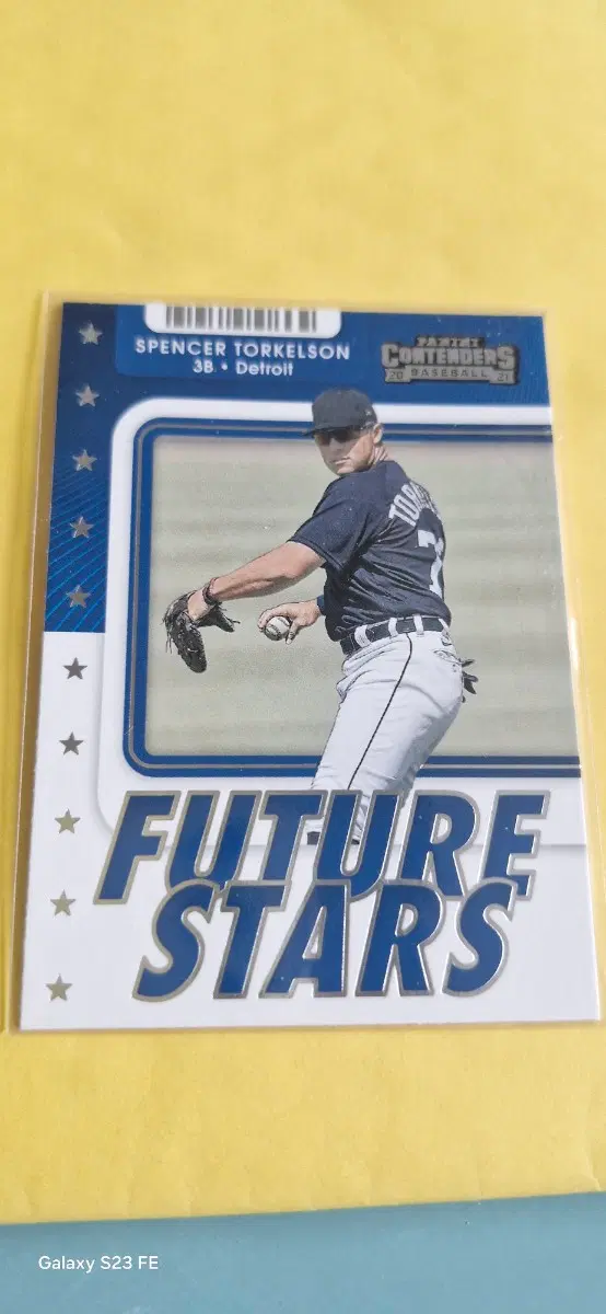 MLB 2021 디트로이트 스펜서 토켈슨 카드