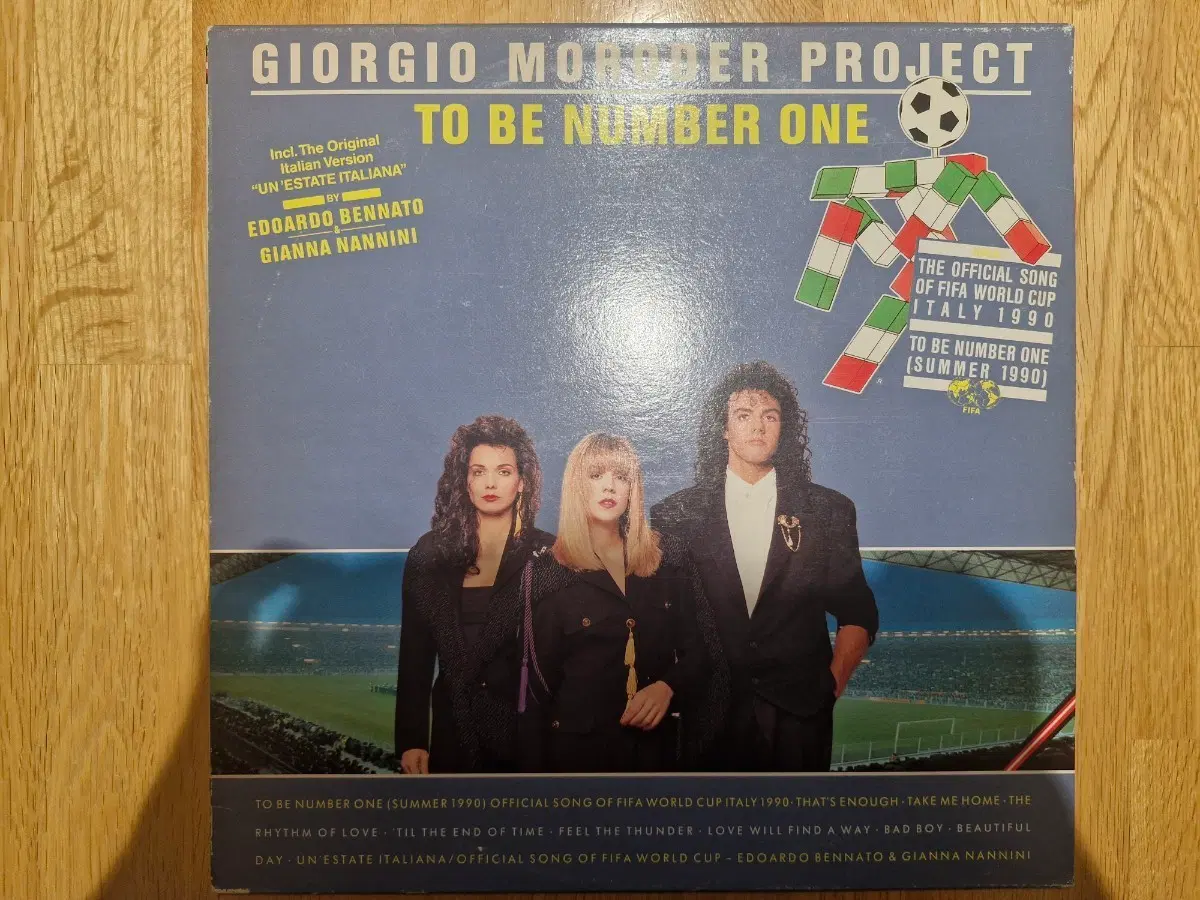 [G] Giorgio Moroder Project - To Be Number One LP