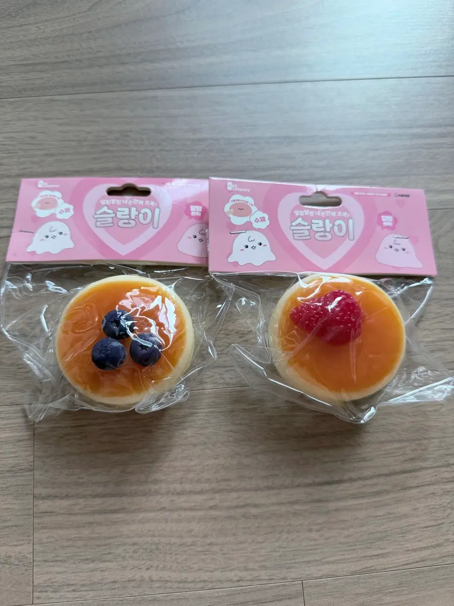 [새상품]촉감좋은 팬케이크 슬랑이 말랑이 2종 세트