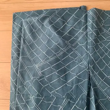 기모노 로 여름의 시원한 기모노 블루그린