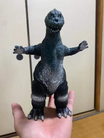 고질라 소프트 비닐 피규어 BANDAI 1983