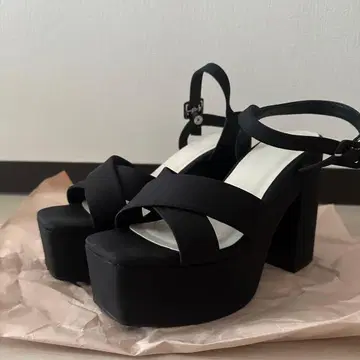 ESPERANZA [편하게 볼륨업/약 12cm] 편하게 볼륨업 통굽 샌들 LL