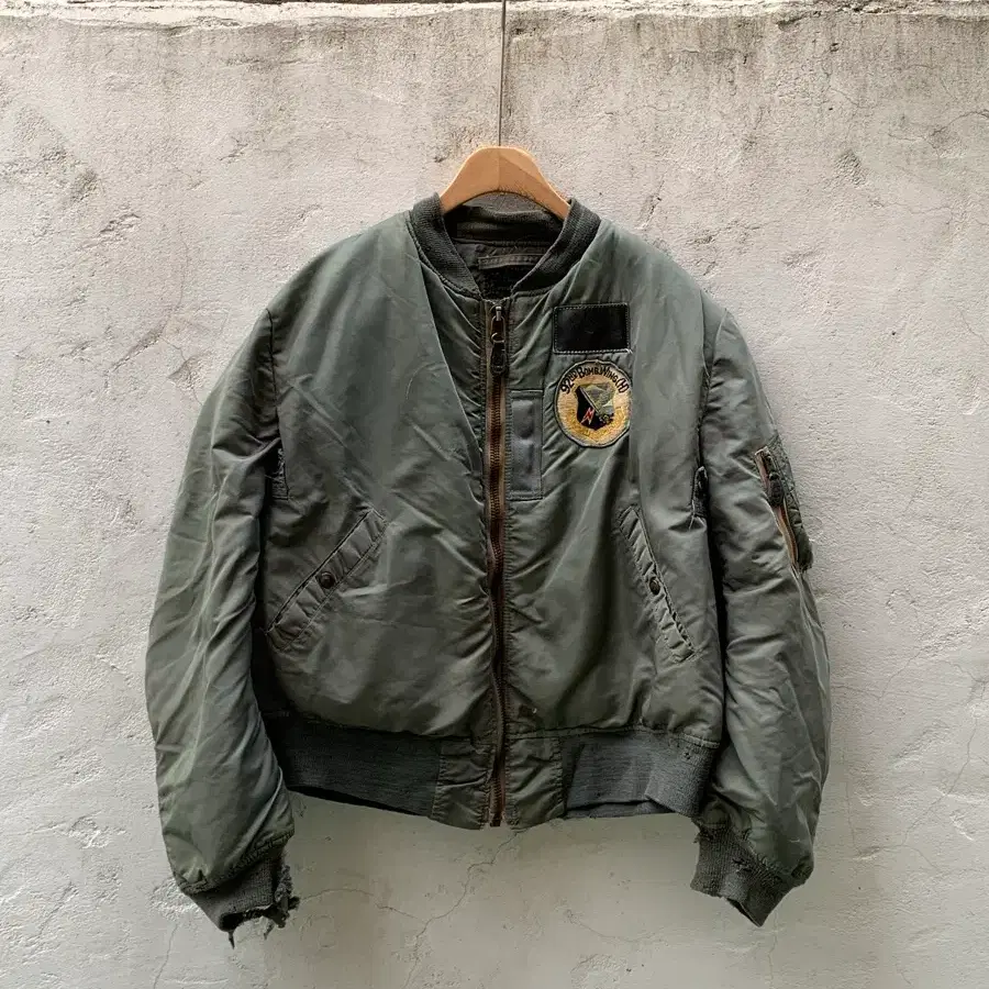 50s USAF(미 공군) MA-1 플라이트 자켓
