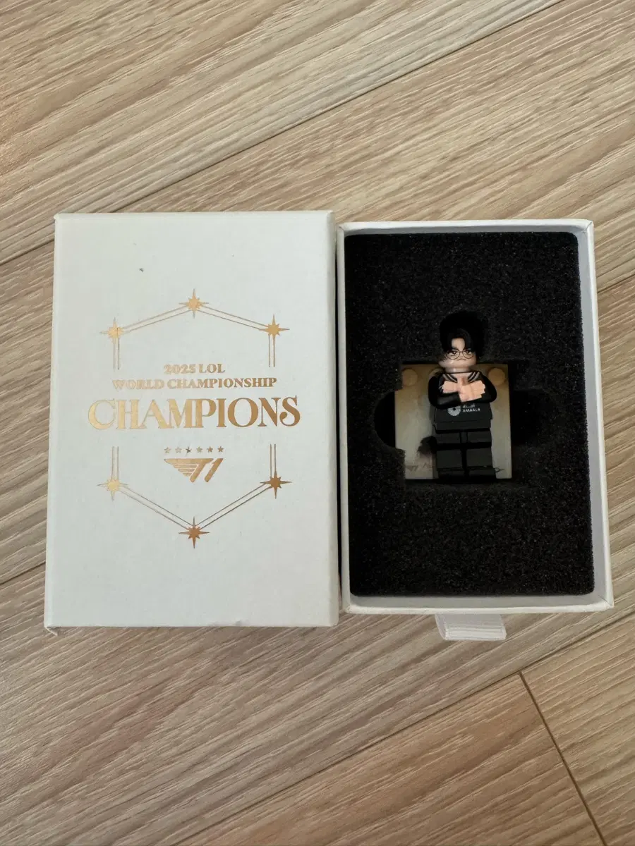 T1 티원 2025 월즈 우승기념 레고 오너