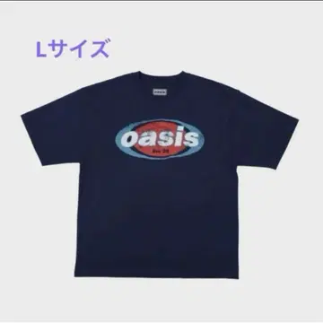 oasis Live'25 Tour 회장 한정판 Navy T셔츠 L사이즈