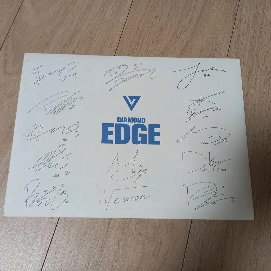 세븐틴 다이아몬드 엣지 콘서트 빨간 우체통 엽서 편지 양도