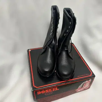 DONKEL 돈켈 안전화 27 EEE 워크 부츠 블랙