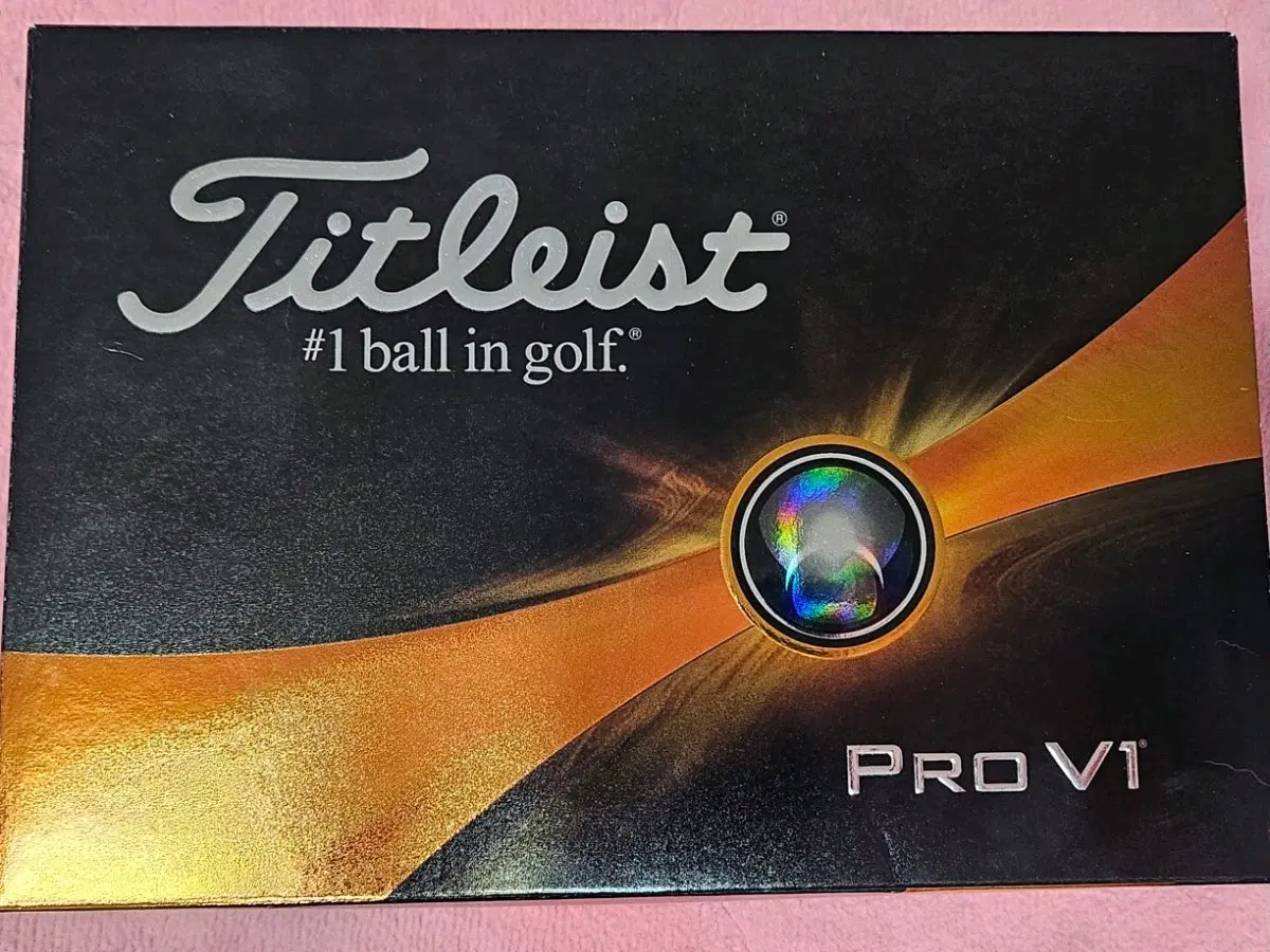 타이틀리스트 PRO V1 3피스 화이트 골프공 12알