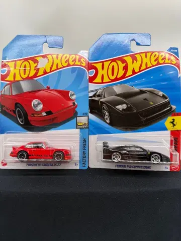 핫휠 포르쉐 911 & 페라리 F40