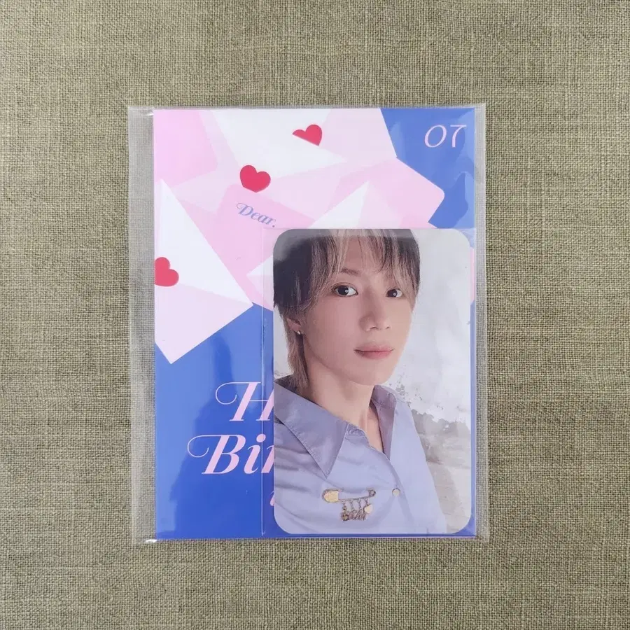 태민 생일 포카(미개봉)