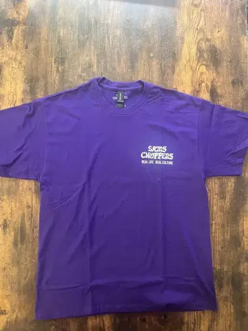 SAMS CHOPPERS 티셔츠 퍼플 샘스