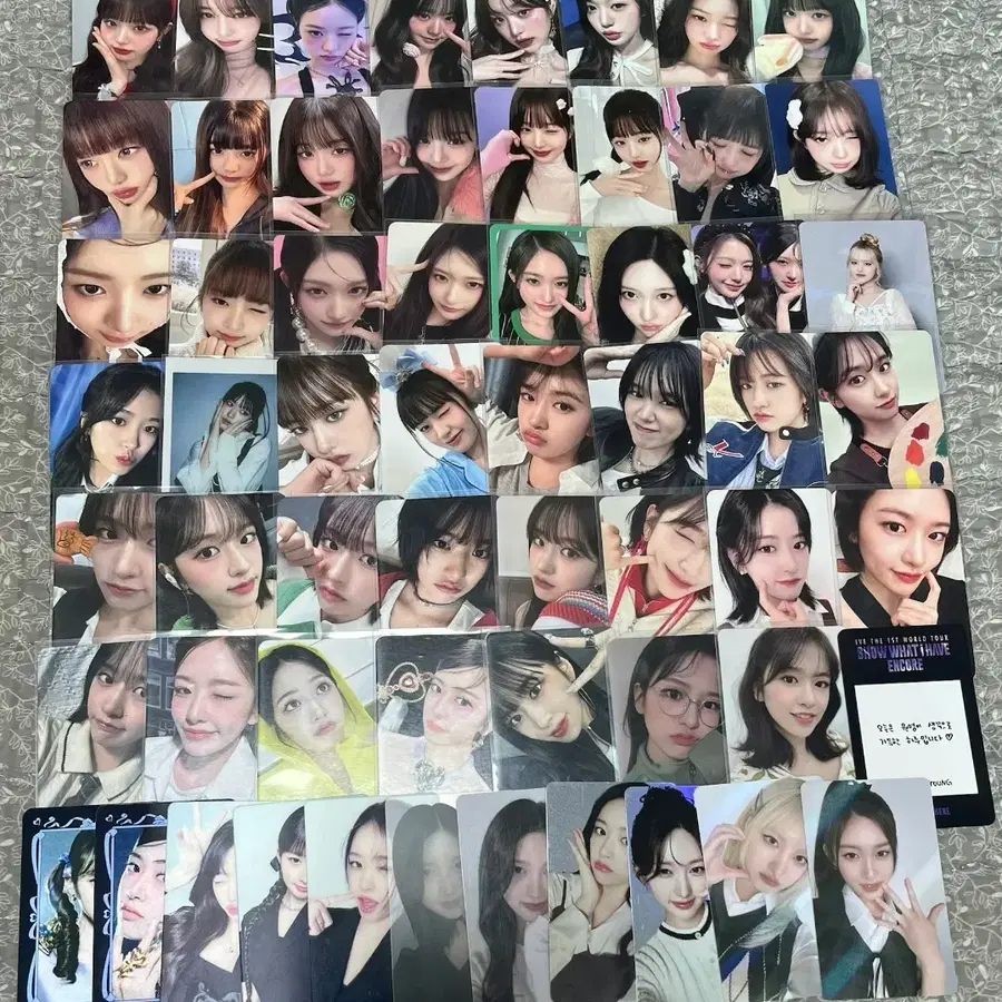 아이브포카판매합니다! 유진가을레이원영리즈이서분철미니브팝업앨범응원봉교환랜박