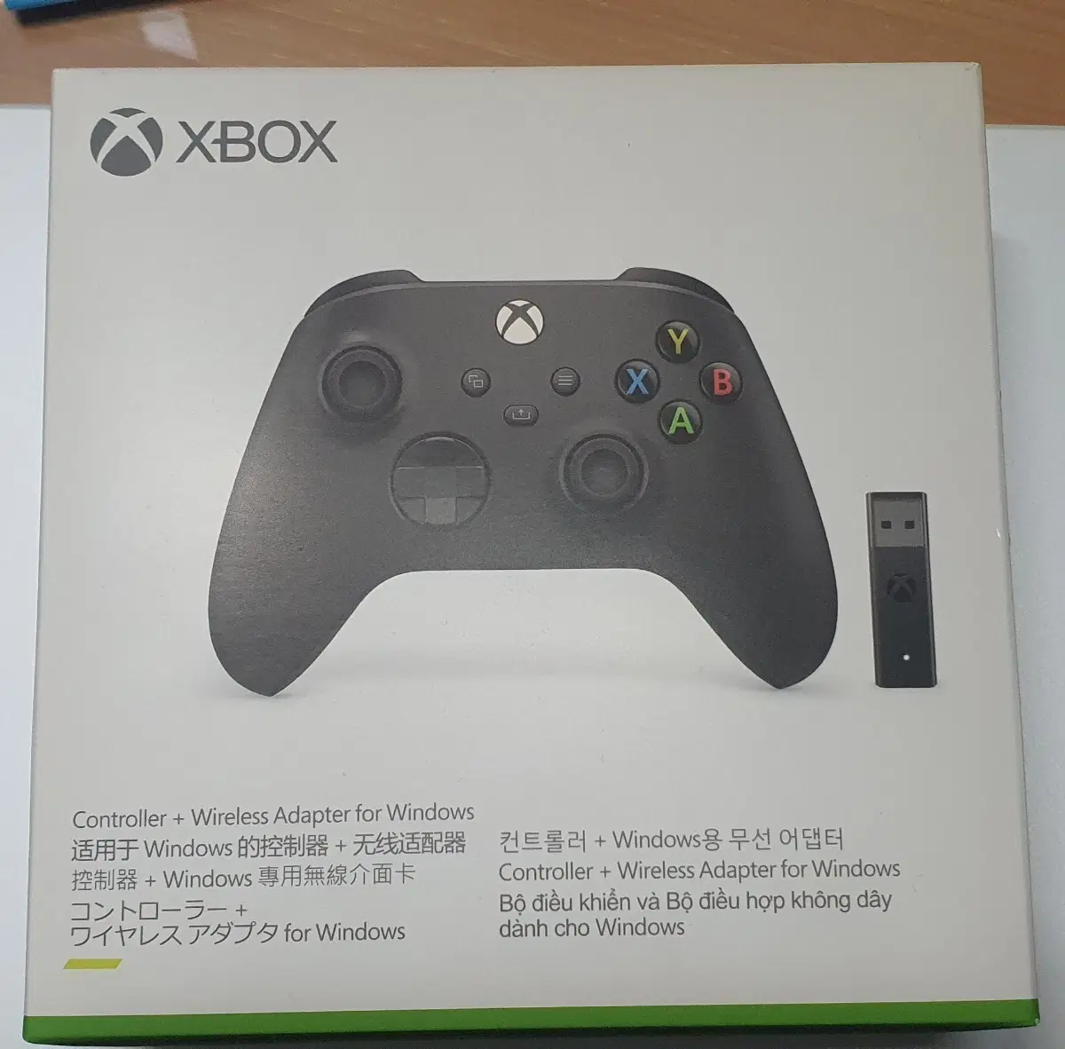 XBOX 무선컨트롤러 카본 블랙 + 무선어댑터 정품