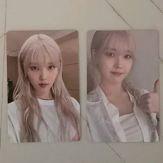 아이유 더 위닝 포토카드 양도합니다!