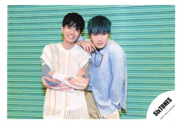 SixTONES 마스카라/피규어 타카치 유고/제시 공식 사진 *1장