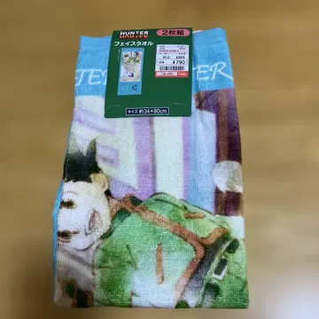 HUNTER x HUNTER 페이스 타월 2장 세트