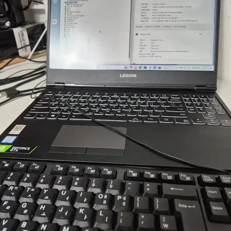 레노버 리전 Y540 i7-9750H GTX1650 4GB 게이밍 노트북