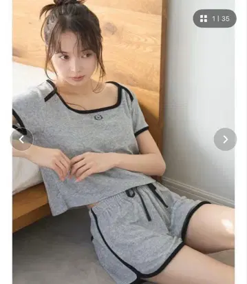 SNIDEL HOME sorbet light 파일 셋업 그레이