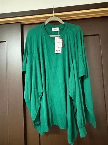 AZUL BY MOUSSY 그린 긴팔 니트