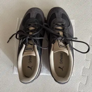 PUMA PALERMO POP 그레이 24.0cm