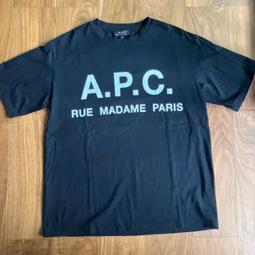 APC 남성용 로고 T셔츠