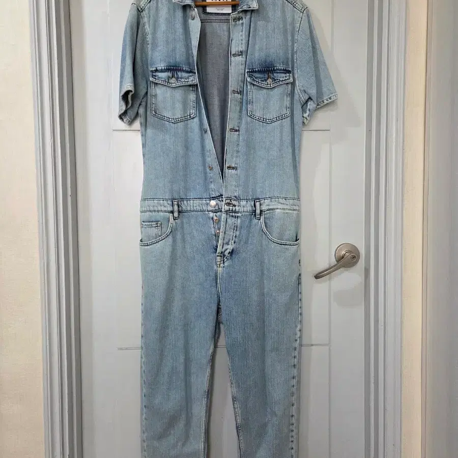 ZARA MAN 데님 점프수트 L 사이즈 우주매물