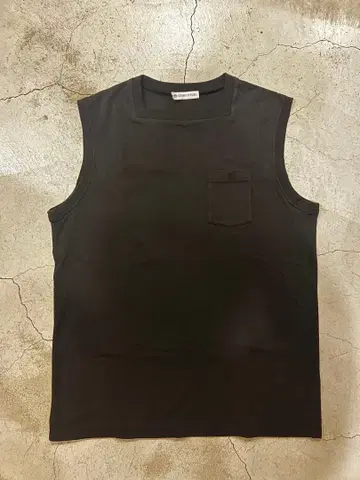 Soshiotsuki SS24 스퀘어넥 포켓 탱크탑
