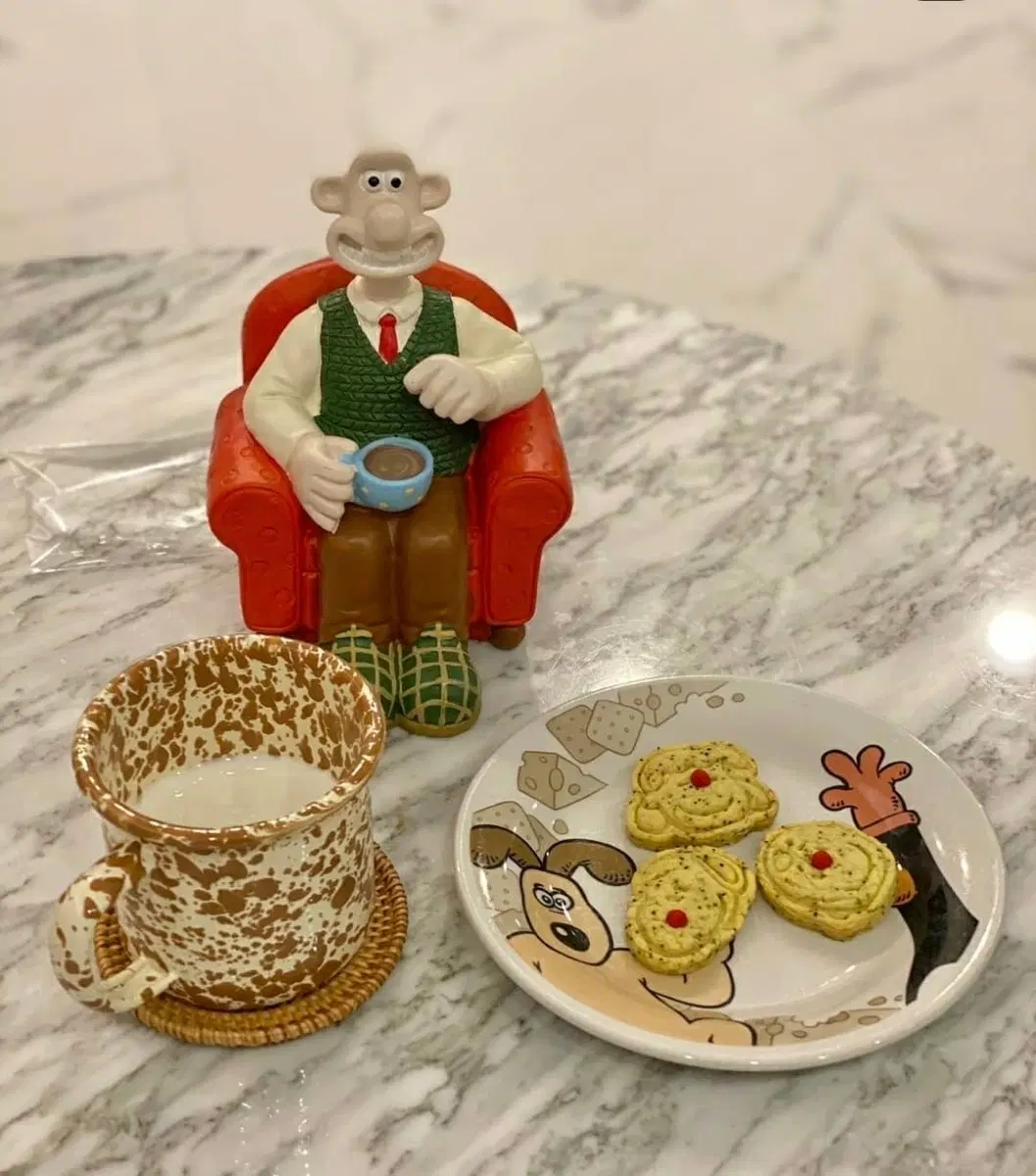 월레스와 그로밋 소파피규어