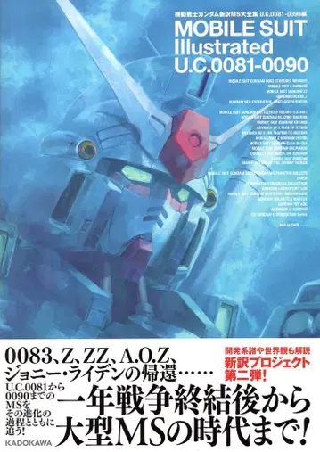 KADOKAWA 기동전사 건담 신역 MS 대전집 U.C.0081-0090편 (오비 포함)