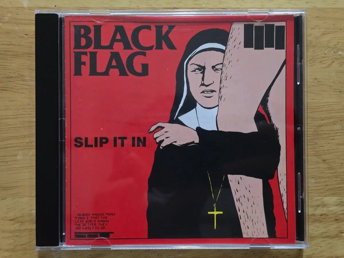 CD 음반 BLACK FLAG 블랙 플래그 - Slip It In 미국반