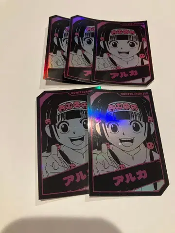 HUNTER x HUNTER J 히어로 페어 2026 홀로 카드 아르카 5장