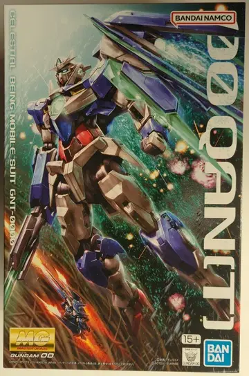BANDAI SPIRITS MG 1/100 반다이남코판 더블오 퀀터/15+ 표기