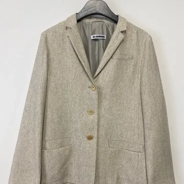 빈티지 JILSANDER 울 실크 블렌드 자켓