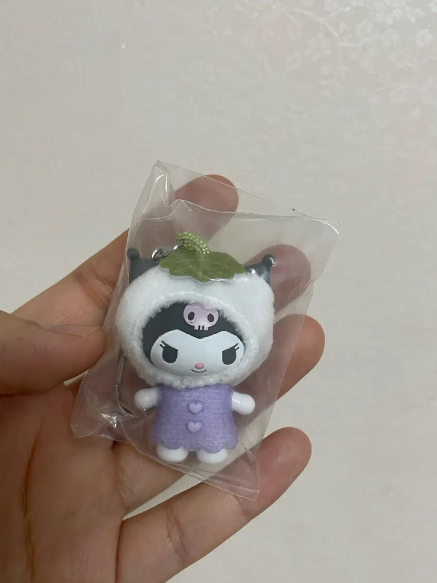 산리오 치비토모 쿠로미 화과자 카스테라 마스코트 인형 키링