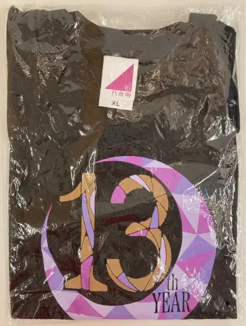 노기자카46 13th YEAR BIRTHDAY LIVE 티셔츠(블랙) XL
