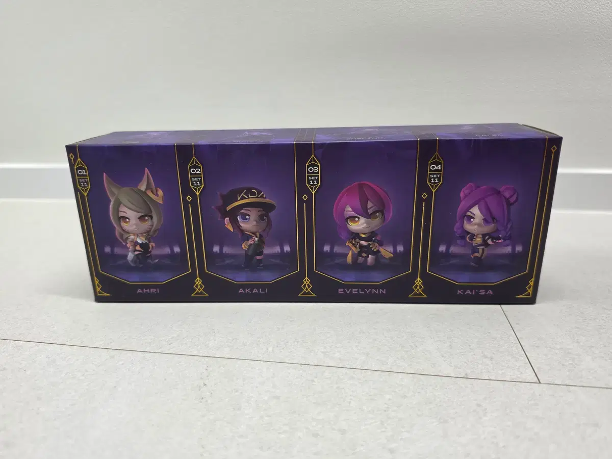 리그오브레전드 롤 LOL K/DA 미니 피규어 세트