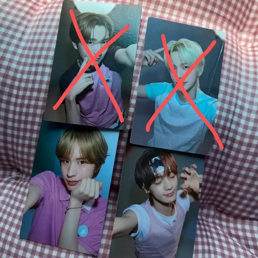 투어스 정샘물 비긴스 포토카드 분철 경민 한진