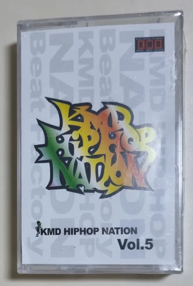 KMD 힙합 네이션 VOL.5 (미개봉 카세트테이프)