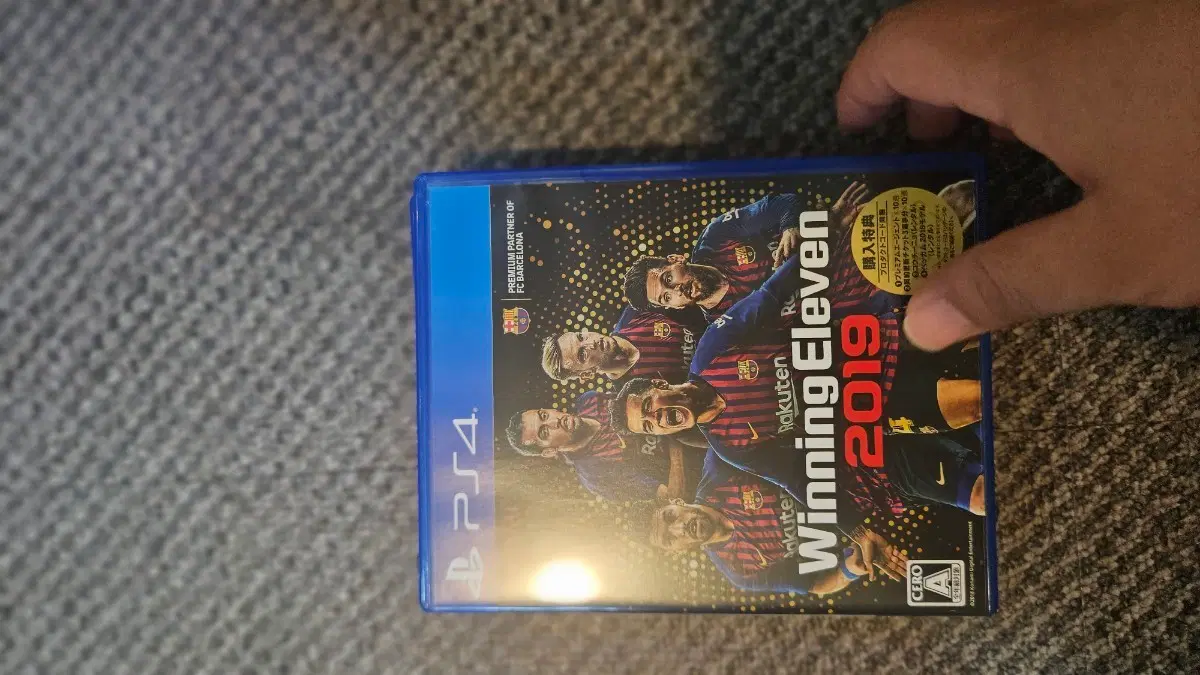 PS4 위닝 일레븐 2019 FC바르셀로나 에디션 일판