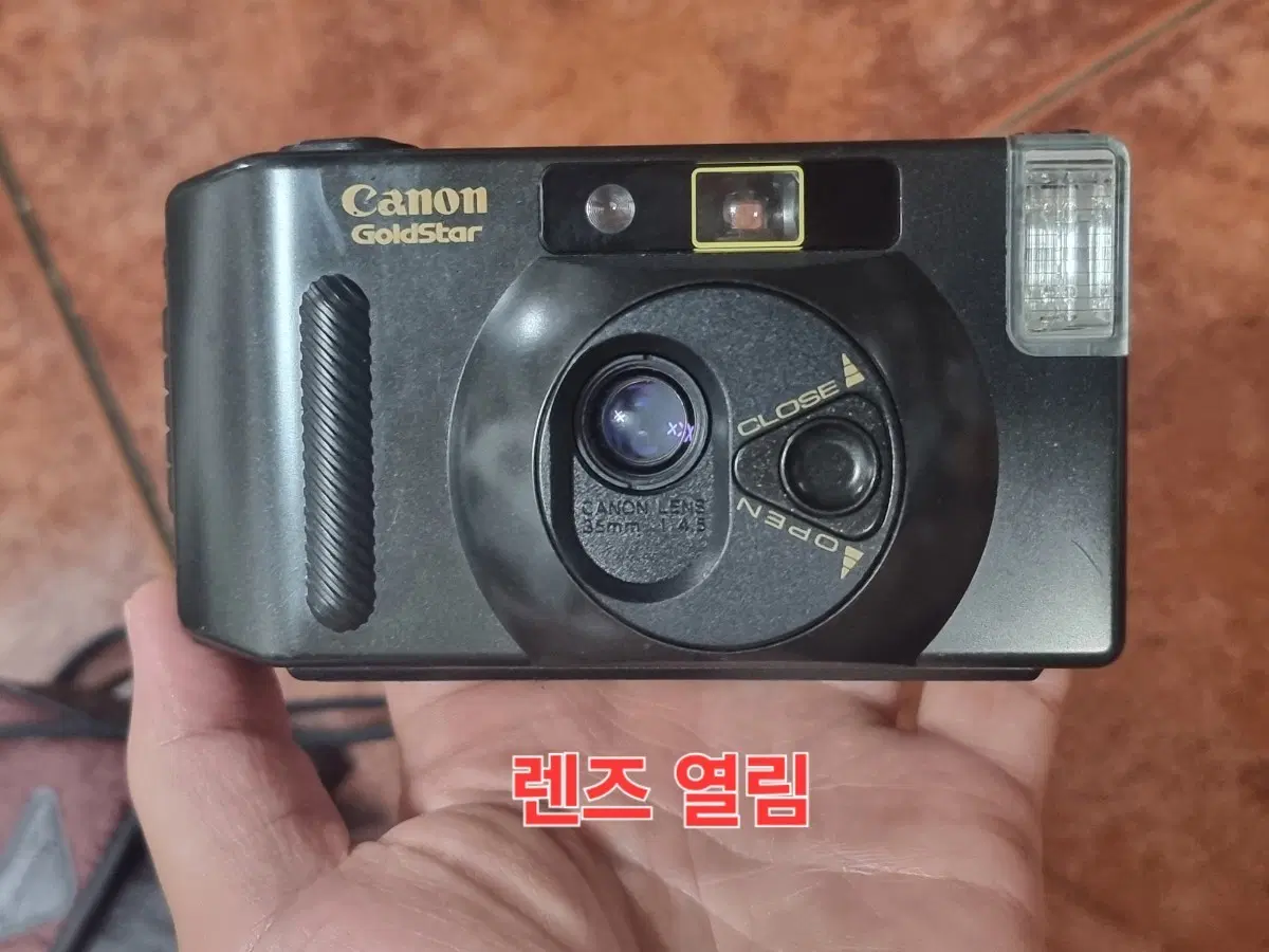 [초희귀 금성캐논] 캐논 스내피 S 필름카메라 (상태 최상/작동 완벽)
