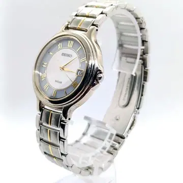 SEIKO 세이코 V145-0E50 솔라 로만 콤비 작동