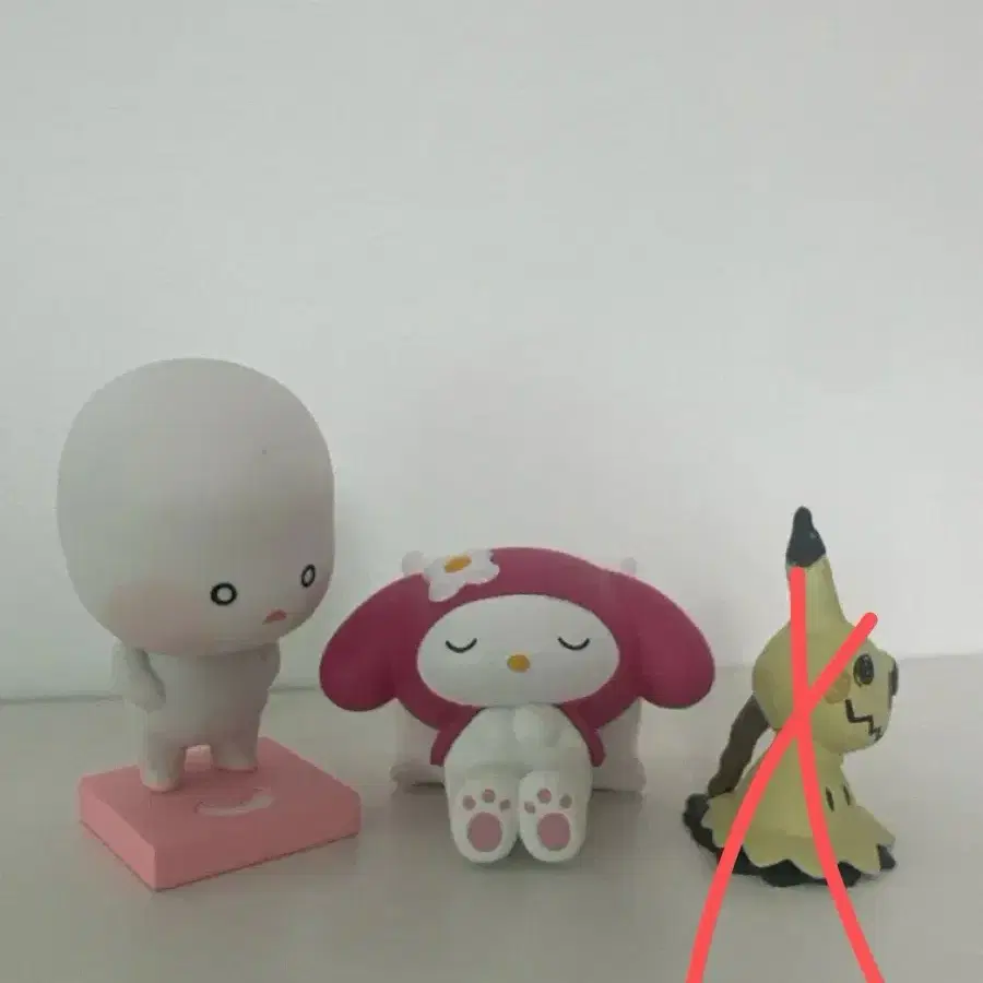 옴팡이,마이멜로디 피규어