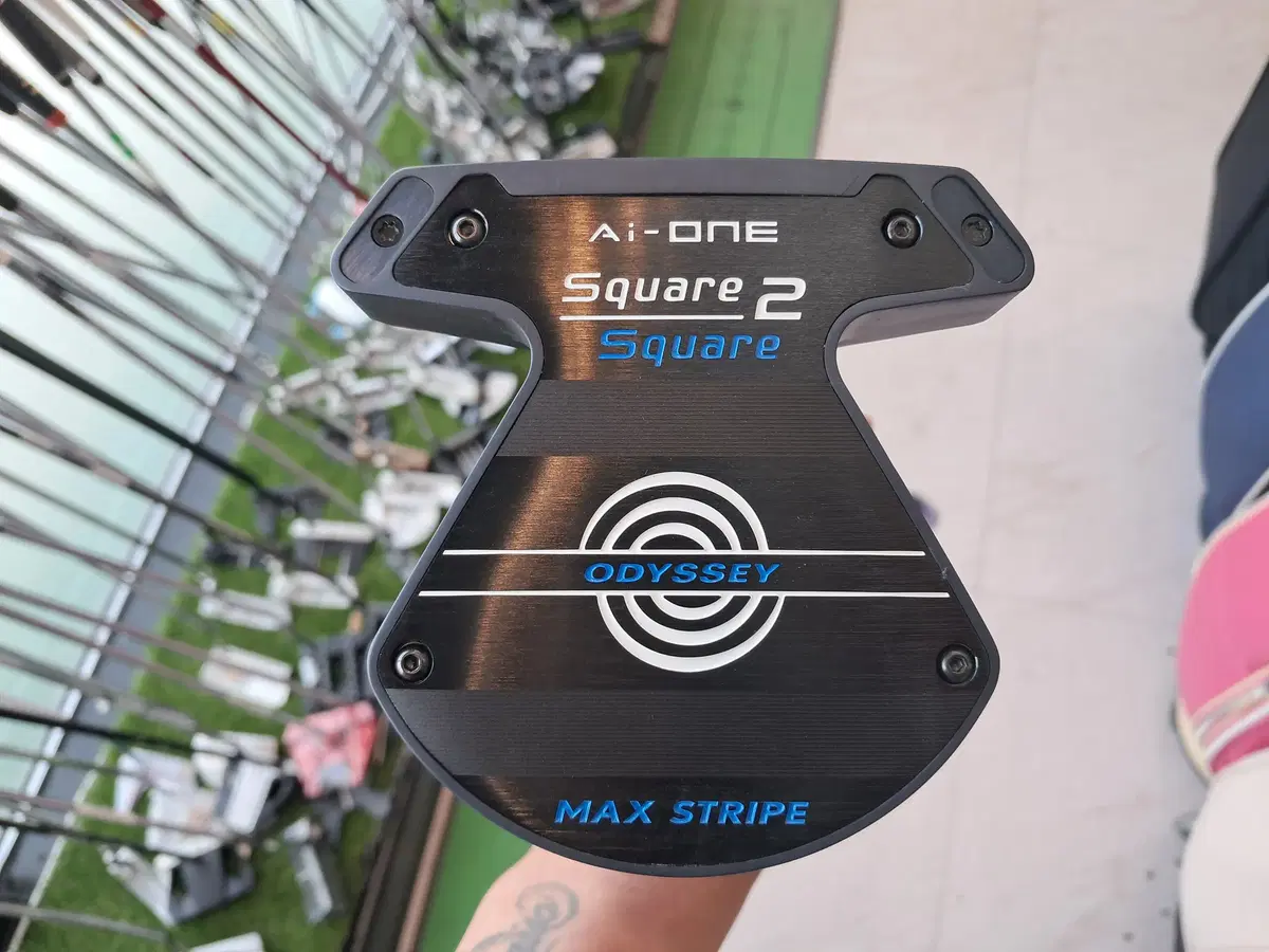 정품 오딧세이 Ai-ONE S2S MAX 스트라이프 제로토크 34인치 퍼터