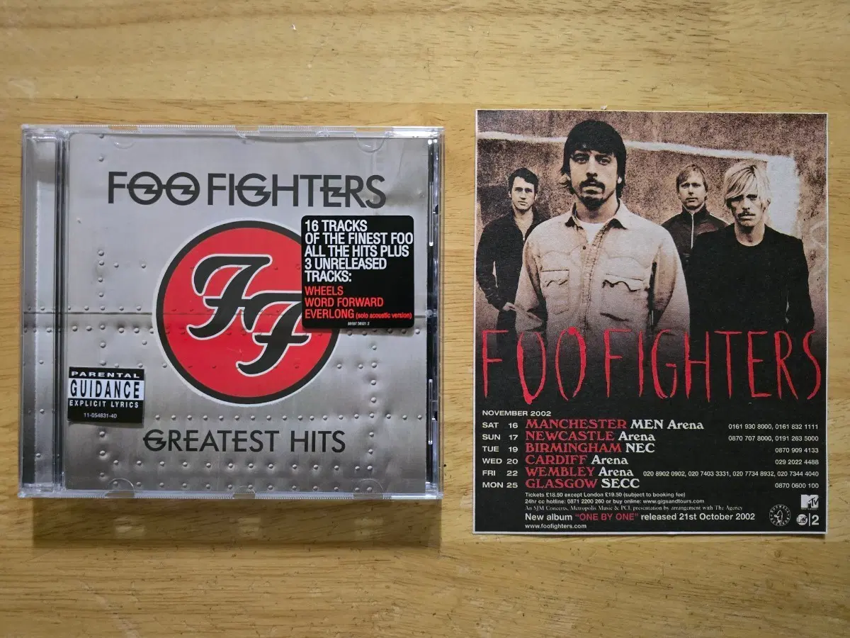 CD 음반 Foo Fighters 푸 파이터스 - Greatest Hits