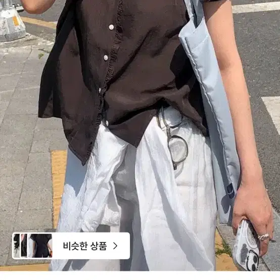 스프링콤마 프릴블라우스