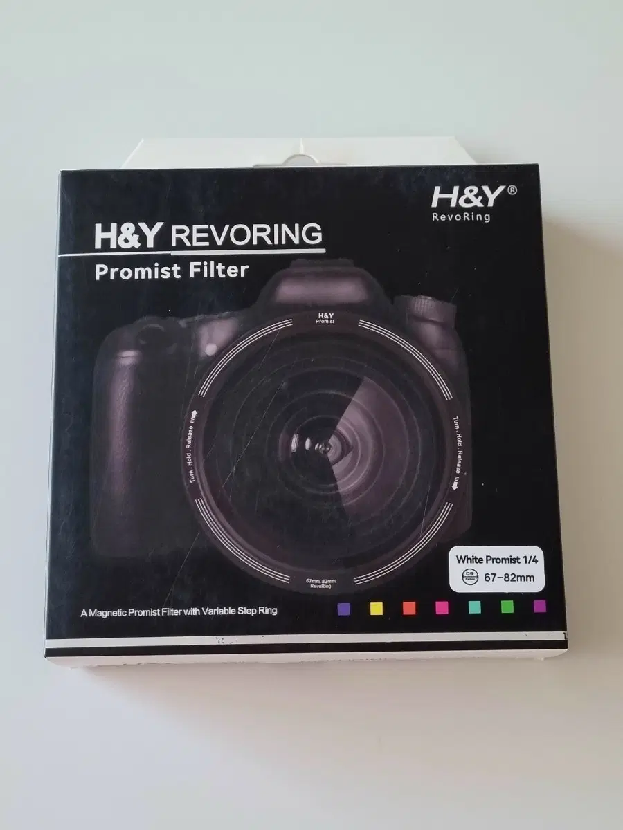 H&Y 레보링 1/4 화이트 미스트 67-82mm 카메라 렌즈필터