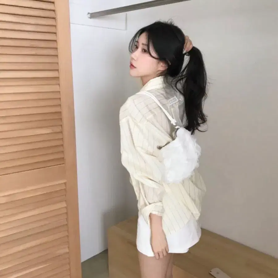 (새상품) 에이딘에이블 레몬 셔츠