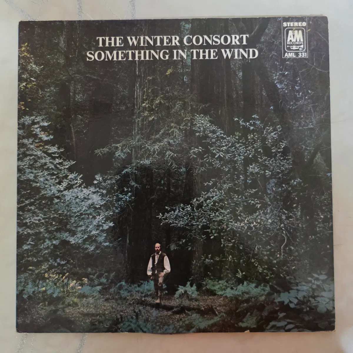 윈터 컨소트 - 섬씽 인 더 윈드 Jazz LP(일본반)